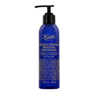 Kiehls Midnight Recovery Botanical Cleansing Oil on white background